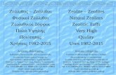 Natural Zeolites-Zeolitic Tuffs Very High Quality -Uses ... · Ζεόλιθος – Ζεόλιθοι Φυσικοί Ζεόλιθοι. Ζεολιθικοί Τόφφοι. Πολύ Υψηλής.