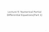Lecture 9: Numerical Partial Differential Equations(Part 1)zxu2/acms60212-40212-S12/Lec-10-01.pdfLecture 9: Numerical Partial Differential Equations(Part 1) 1 . Finite Difference Method