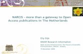 NARCIS - more than a gateway to Οpen · PDF file 2017-12-16 · NARCIS - more than a gateway to Οpen Αccess publications in The Netherlands Elly Dijk KNAW Research Information Open