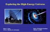 Exploring the High-Energy Universerene/talks/ucla-statistics-ong.pdf · Exploring the universe with γ-ray eyes. ... Clear evidence for high energy accelerators in universe. The existence