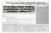 Ω Pensacola Park Post · 2019-05-12 · Ω Pensacola Park Post A Monthly Distribution of What’s Happening in Our Neighborhood MA Y 2 0 1 9 UPCOMING EVENTS IN MAY (see website for