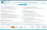 Cyprus: The New Energy Gate of Europe November 2017cyprusenergysymposium.com/wp-content/uploads/2018/11/PROGRA… · Mr. Fidias Pilidis, Chairman, Commercial and Industrial Chamber