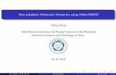 Non-adiabatic Molecular Dynamics using Hefei-NAMDhome.ustc.edu.cn/~zqj/code/namd.pdf · 2019-01-30 · Non-adiabatic Molecular Dynamics using Hefei-NAMD Qijing Zheng Hefei National