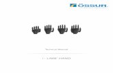 Technical Manual Ultra Technische handleiding - .pdf– The end user is the intended operator of the device and is responsible for its use. – The i-Limb hand does not provide sensation,