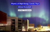 Physics of High-Energy Cosmic Raysweb.phys.ntnu.no/~mika/oslo.pdf · 2006-03-01 · High-Energy Cosmic Rays - -- deflections in the Galactic magnetic field -- ...