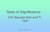 Tests of Significancegn.dronacharya.info/.../Unit-3/Test-significance.pdfTests (cont.) The most obvious difference between the chi-square tests and the other hypothesis tests we have