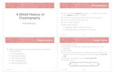 A (Brief) History of Cryptography babaoglu/courses/security/lucidi/pdf/critto-storico-DES.pdf History