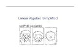 Linear Algebra Simplifiedcis580/Spring2015/... · Homogeneous representation Line in Is represented by a point in : But correspondence of line to point is not unique We define set