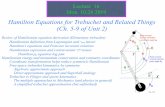 Hamilton Equations for Trebuchet and Related Things (Ch. 5-9 of … · 2019-10-28 · Lecture 16 Mon. 10.28.2019 Hamilton Equations for Trebuchet and Related Things (Ch. 5-9 of Unit