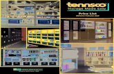 Effective February 2020 - tennsco.com€¦ · STORAGE CABINETS Jumbo & Deluxe Traditional Cabinets 4 JUMBO TRADITIONAL CABINETS DELUXE TRADITIONAL CABINETS SOLID DOORS 48 18 30 400