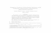 Adaptive Control of Stochastic Systems with Unknown …euler.mat.uson.mx/depto/publicaciones/reportes/pdf/re... · 2008-06-04 · Adaptive Control of Stochastic Systems with Unknown