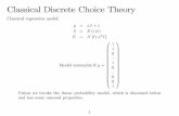 Classical Discrete Choice Theoryjenni.uchicago.edu/...dscrt-choice_2004-01-30_mms.pdf · 1/30/2004  · Classical Discrete Choice Theory ... (Each good could represent a transportation