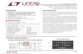 LT1575/LT1577 Ultrafast Transient Response, Low Dropout · PDF file 2012-04-02 · 1 LT1575/LT1577 Ultrafast Transient Response, Low Dropout Regulators Adjustable and Fixed TYPICAL