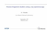 Fission-fragment studies using -ray spectroscopy · Prompt γ-ray spectroscopy of fission fragments useful for studying the structure of neutron -rich and nuclei near stability, and