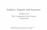 Subject: Signals and Systemslcwu.edu.pk/ocd/cfiles/Electrical Engineering/EE207/Lecture4.pdf · This example illustrates the basic idea behind Fourier's development of a represen-