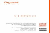 Gigaset CL660HX · 2016-11-02 · Template Go, Version 1, 01.07.2014 / ModuleVersion 1.0 2 Gigaset CL660HX / LHSG IM3 - GR el / A31008-M2862-R601-1-TK19 / intro_HX.fm / 10/27/16 Gigaset