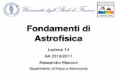 Fondamenti di AstroÞsica - Arcetrimarconi/Lezioni/Fond11/Lezione14.pdf · 3 15.8yr 1yr −2 ∼ 4.3 × 106 M ⊙ questa è la massa oscura e “puntiforme” alla posizione di Sgr