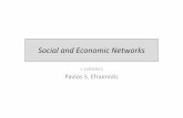 Social and Economic Networks - Democritus University of Thrace · 2014-09-28 · Social and Economic Networks v. 11/03/2013 Pavlos S. Efraimidis. Contents • Examples Algorithmic