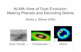 ALMA View of Dust Evolution: Making Planets and Decoding ...• GM Aur, TW Hya, CoKu Tau 4, DM Tau, … – near/mid-ir flux deficits indicate inner holes – planet formation? viscous