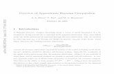 Overview of Approximate Bayesian Computation · 2018-02-28 · Overview of Approximate Bayesian Computation S. A. Sisson Y. Fan and M. A. Beaumonty February 28, 2018 1 Introduction