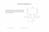 Shunt-Peaking (1)gram.eng.uci.edu/faculty/green/public/courses/270c/... · 2016-09-19 · EECS 270C / Winter 2013 Prof. M. Green / U.C. Irvine 5 Other Advantages of Shunt-Peaking