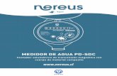 Agua - Nereus · el número de serie, o el nombre y logo de la empresa que compra el producto. Temperatura máxima del agua: 50 °C. Toda la producción se somete a un riguroso control