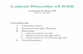 Latest Results of K2Kjnusrv01.kek.jp/~kobayasi/talks/K2K0103.pdf · 3 Motivation Neutrino Oscillation(2flavors) sin2 2 sin2(1.27 2 /) p = θ⋅ ∆m L Eν Evidence of osc. in atm.