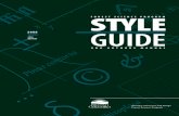 Style Guide FrntMtr - British ColumbiaLibrary and Archives Canada Cataloguing in Publication Data Montgomery, Georgina. Forest Science Program style guide and authors manual ISBN 978-0-7726-5957-6