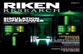 SIMULATION SUPERPOWER€¦ · RIKEN Global Relations and Research Coordination Office 2-1, Hirosawa, Wako, ... solid surfaces and interfaces in the nanoscale regime. We perform molecular-