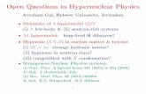 Open Questions in Hypernuclear Physics · 2000 2200 2400 50 40 30 20 10 0 Data Knp → Σ p ... − 0− −33 −123 −20 1 188 23 26 16 ... NPB 16 (1970) 46 G. Keyes et al. PRD