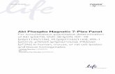 Akt Phospho Magnetic 7-Plex Panel - Thermo Fisher Scientific · All components of the Akt Phospho Magnetic 7-Plex Panel are shipped at 2–8°C. Upon receipt, store all kit components