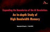 An In-depth Study of High Bandwidth Memoryon-demand.gputechconf.com/gtc/2018/presentation/s... · DDR4-3200 Module 4ea HBM2 in a single 50mm x 50mm Sip Note: Advil is ... the current