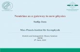 Particle and Astroparticle Theory Seminar MPIK 8th June, 2020 · Seesaw Mechanism: 3 generation of right handed Neutrinos(N i) N i are SM singlet and can have Majoranamass N i can