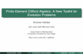 Finite Element Clifford Algebra: A New Toolkit for ...ccom.ucsd.edu/~agillette/research/pd11talk.pdf · [0;T] k+2 [0;T] k+1 d 6 (r k d 6 (r k k 1 d 6 (r k 2 Finite Element Clifford