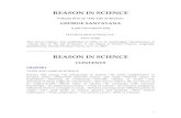 Volume Five of The Life of Reason¡nea/Sant… · REASON IN SCIENCE Volume Five of "The Life of Reason" GEORGE SANTAYANA ή γάρ νου ενέργεια ζωή DOVER PUBLICATIONS,