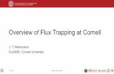 Overview of Flux Trapping at Cornell · 1.3 GHz high-T N-doping 11/9/18 James Maniscalco 10 Takeaway message: Doping strongly impacts trapped flux losses: 1) lowers the mean free