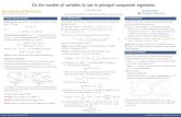 Ji Xu, Daniel Hsu - Columbia Universitydjhsu/papers/pcr-poster.pdf · Title: On the number of variables to use in principal component regression Author: Ji Xu, Daniel Hsu Created