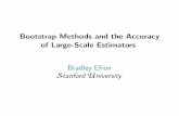 Bootstrap Methods and the Accuracy of Large-Scale Estimatorsstatweb.stanford.edu/~ckirby/brad/talks/2009BootstrapMethods.pdf · -4 -2 0 2 4 0.000 0.005 0.010 0.015 0.020 Simulation: