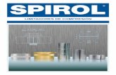 Limitadores de compresión SPIROL España · En la práctica, el limitador de compresión debe ser ligeramente más pequeño que el espesor del ... blanca y 384 horas de corrosión