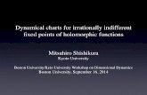 Dynamical charts for irrationally indifferent ﬁxed points ...math.bu.edu/keio2014/talks/Shishikura.pdf · Renormalization Successive construction of Rf, R2f, . . . , helps to understand