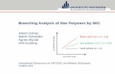Branching Analysis of Star Polymers by SEC Event/201… · < 1.0) star polymer ( 0.1 < α < 0.6) 2 . Paderborn • founded in 1972 • currently more than 20.000 students • material
