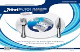 The leading Food & Beverages exhibition in Southeastern ... · organised by FORUM SA, 1 Vilara str, 104 37 Athens, Greece | Τ: +30 210 5242100 | F: +30 210 5246581 | E: info@forumsa.gr