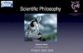 Scientiﬁc Philosophy - UNLPastrofrelat.fcaglp.unlp.edu.ar/.../clases/2018/filo_cient_clase5_2018.p… · Epistemology is the general study of cognitive processes and their outcome: