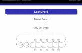 Lecture 6 - Stanford Universitysporadic.stanford.edu/quantum/lecture6.pdf · The standard module of Uq(sl2) and its R-matrixThe 6-vertex model Lecture 6 Daniel Bump May 28, 2019 v