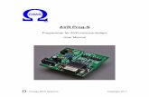 AVR Prog-S User Manual - · PDF file The AVR Prog-S equipped with a standard pin-out 9 pin DBF connector can connect to a host computer either through a standard RS232 interface. The