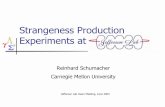 Strangeness production at Jefferson Lab: Experiments...6/11/03 R. A. Schumacher, Carnegie Mellon University 3 Physics Topics (continued)! Hypernuclear production: Halls C and A! YN
