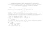Computational Statistics and Statistical Modelling ... pat/Tripos97onwards.pdf Computational Statistics