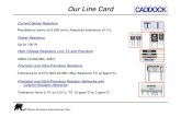 On Line Line Card 2 - milanobro.com · Milano Brothers International Co rp. Our Line Card Current Sense Resistors Power Resistors High Voltage Resistors, Low TC and Precision Precision