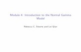 Module4: IntroductiontotheNormalGamma ModelModule 4: Introduction to the Normal Gamma Model Author: Rebecca C. Steorts and Lei Qian Created Date: 2/15/2017 9:42:48 PM ...