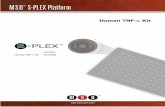 Human TNF-خ± Kit /media/files/product...آ  Kit Components . S-PLEX Assay Kits are available as Singleplex